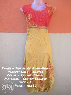 Cotton Blended kurta