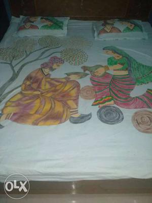 Home made bed sheet Double need sheet