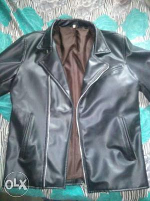 Jacket black colour single used
