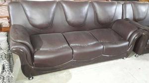 Leather 3 + 1 + 2 Sofa... at Sharma Showroom.. offer