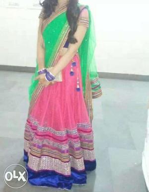 Lehnga choli...used only one time..