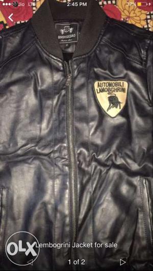Lemborgini leather jacket