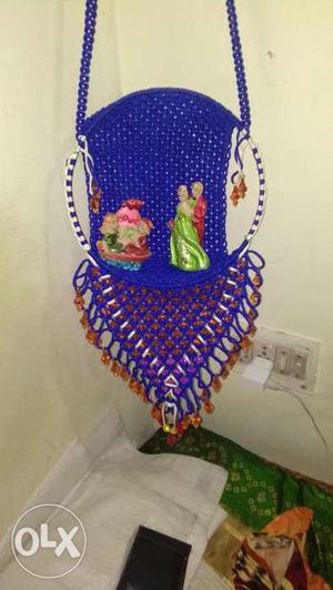 Macrame Jhula for home wall decorat