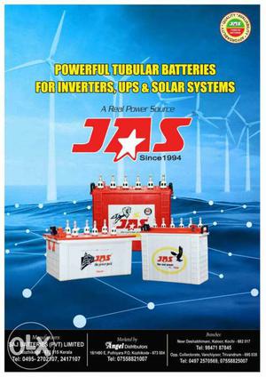 New jas power pack battery's 4 year's warrenty 9. 
