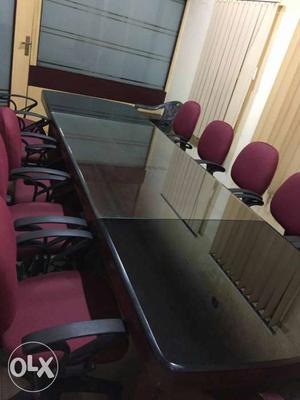 Office Conference Table with 12 chair..