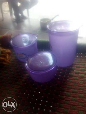 Purple Plastic Pitchers