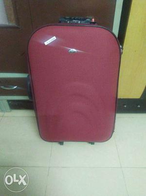 Red Travel Luggage