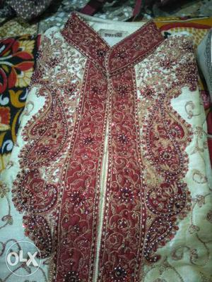 Shervali one time use only superb condition with