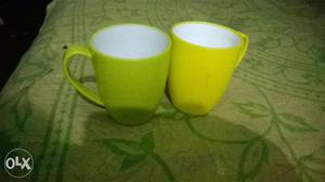 Two coffee mug for sell unused good qualities,.