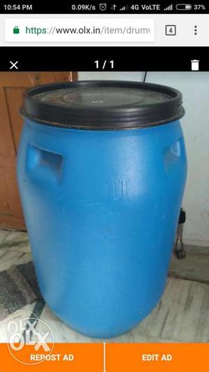 Water drum of 220 litres