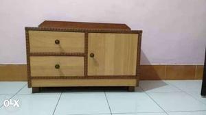 Wooden floor cabinet. used for one year. spacious