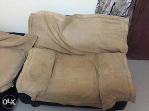 1+1 sofa with cover excellent condition no space