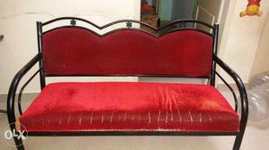 3+2 seater iron sofa. price can be adjusted and