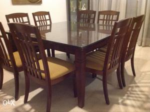 8 seater imported wooden dinning table