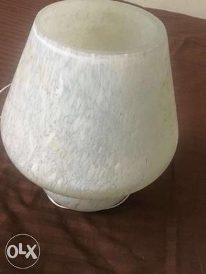 Almost new designer lamp. Made of marble and in