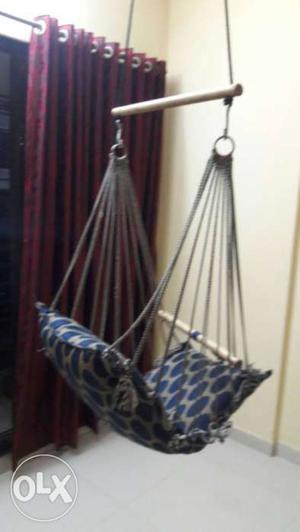 Baby's Blue And Brown Hammock