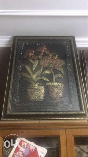 Big embossed picture frame