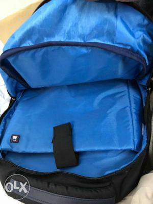 Black And Blue Travel Bag