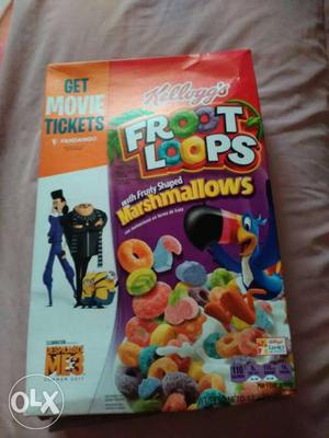 Fruity shaped Marsh Mellows cereal with 10