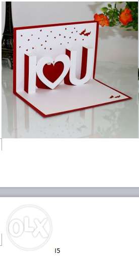 Greeting cards (pop up)