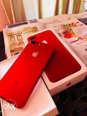 IPhone 7 Plus Red edition 128 gb With 7 months