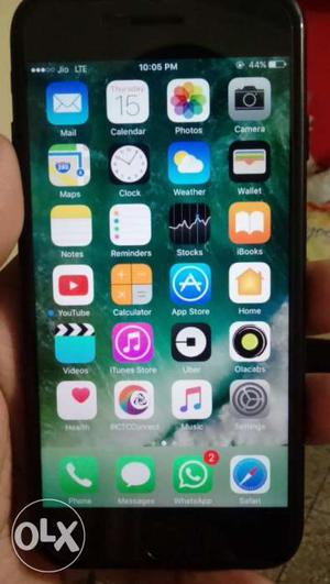 IPhone  GB jet black 10 months old in good condition