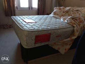 Kurl-on 8 inch single bed spring mattress in good condition