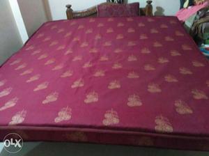 Kurlon pink mattress