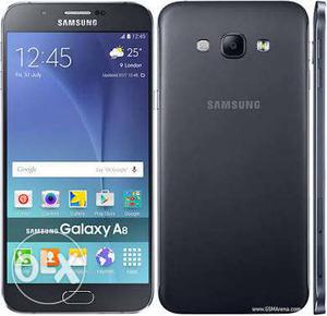 Nearly 2 year old samsung A8 phone single handed