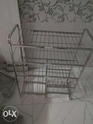 New stainless stell kitchen rack,foldable,at