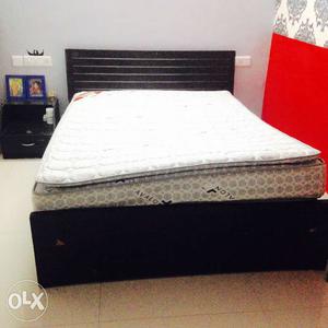 Queen size Bed frame and bed for sale