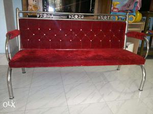 Stainless Steel 6 SEATER SOFA