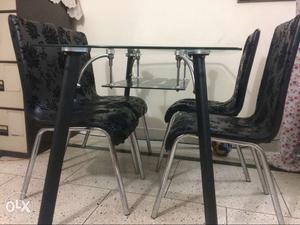 This ia very good condition Dining table with 4