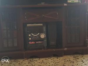 Tv unit imported: brown colour used for 3 years