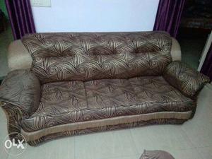 Two year old five Seater sofa