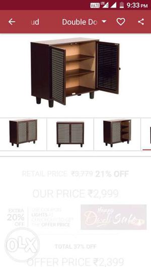 Want to sell shoe rack. ordered 2 piece from