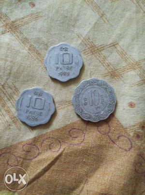 10 paisa old antique coin in good condition