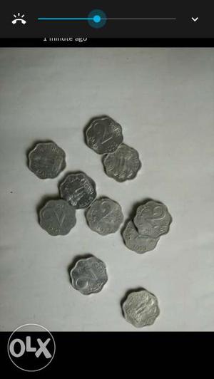 2 Indian Paise Coin Collection