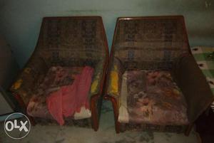 5 seat wooden sofa