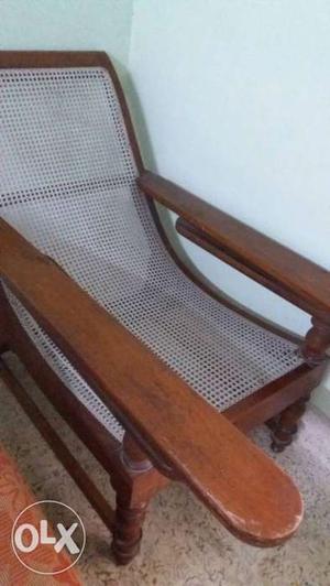 Antique more than 60 year old EasyLazy chair teak wood