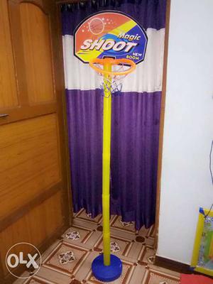 Basket ball for children up to 10 years. fixed