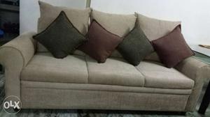 Brand new sofa. cream colour. 3+1+1