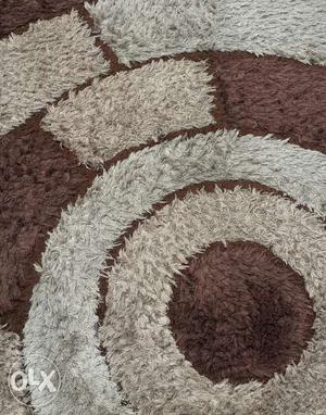 Carpet brown beige 5ft×8ft