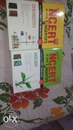 Combo offer:Two Ncert Chemistry And Biology Books of neet