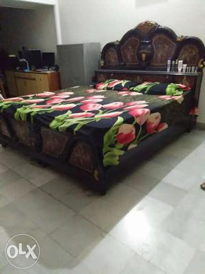Double bed with box. Price . condition new
