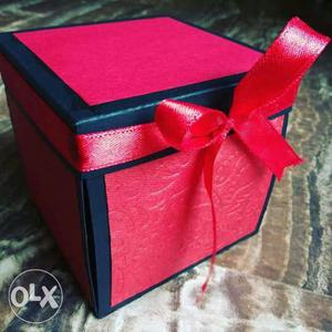 EXPLOSION BOX(Red And Black Gift Box)