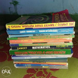 Eamcet and Jee Mains. 1,2years Intetmediate Books