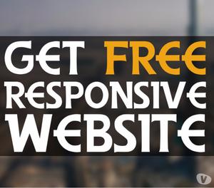 FREE Dynamic Website Custom Design Responsive New Delhi