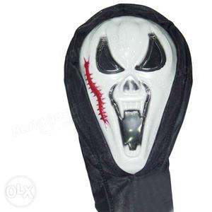 Good quality ghost mask - Plastic and rubber
