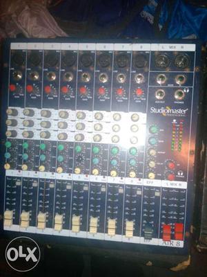 Mixer 8 channels warking catision nine nine four